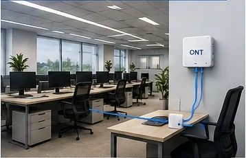 Fiber to the Desk deployment